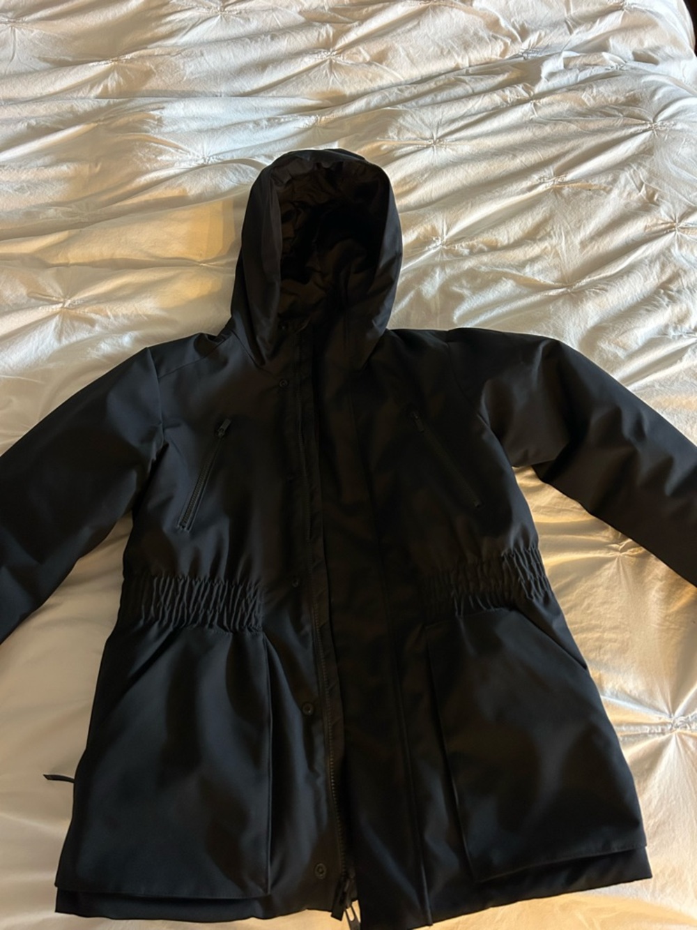 Target Black Hooded Utility Jacket